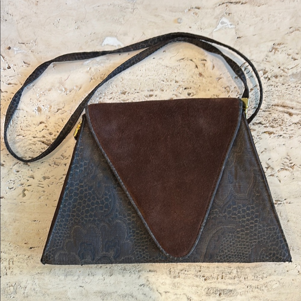 Elegant Brown and Black Women's Bag
